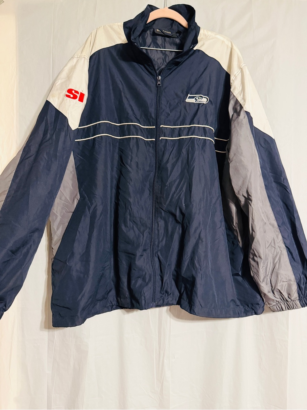 Seattle Seahawks Dunbrooke Sports Illustrated SI Windbreaker Jacket Men’s XXL